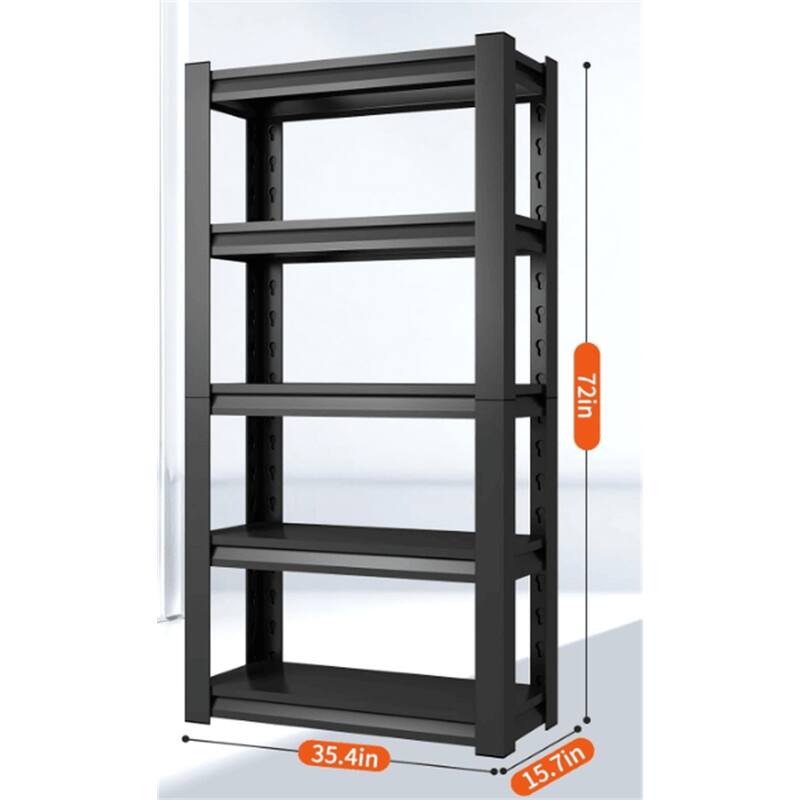 72" Industrial Storage Shelving Unit