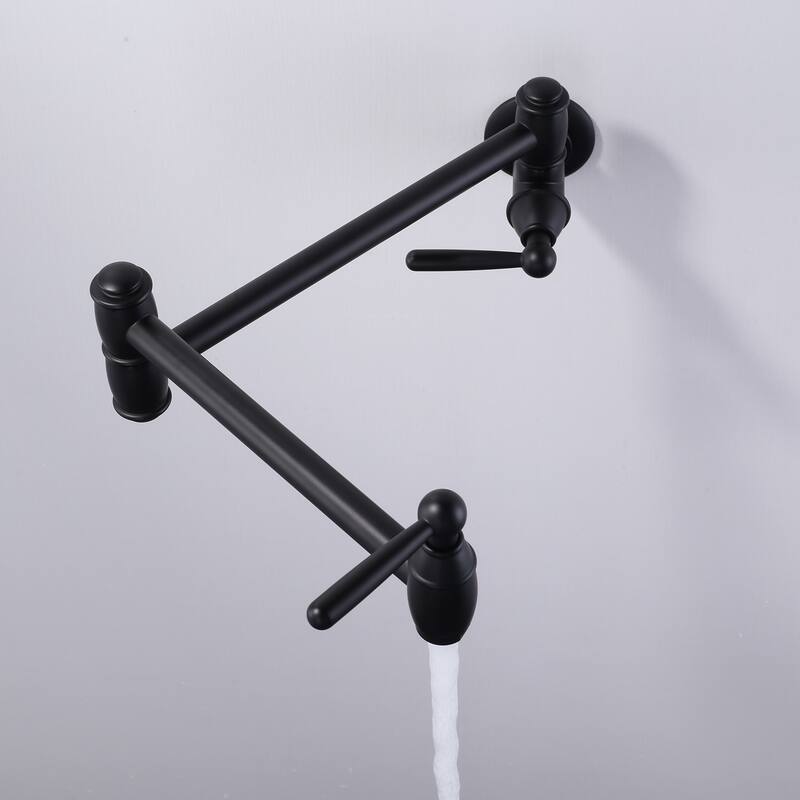 WOWOW Vintage Pot Filler Folding Kitchen Faucet