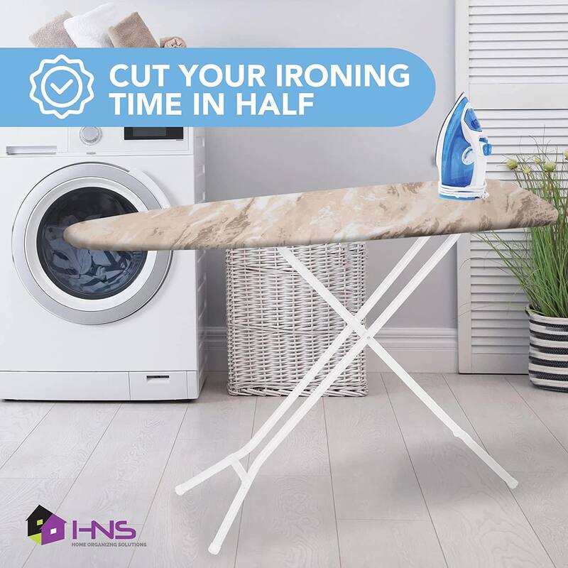 HOLDN’ STORAGE Ironing Board Cover and Pad - Iron Board Cover with Padding
