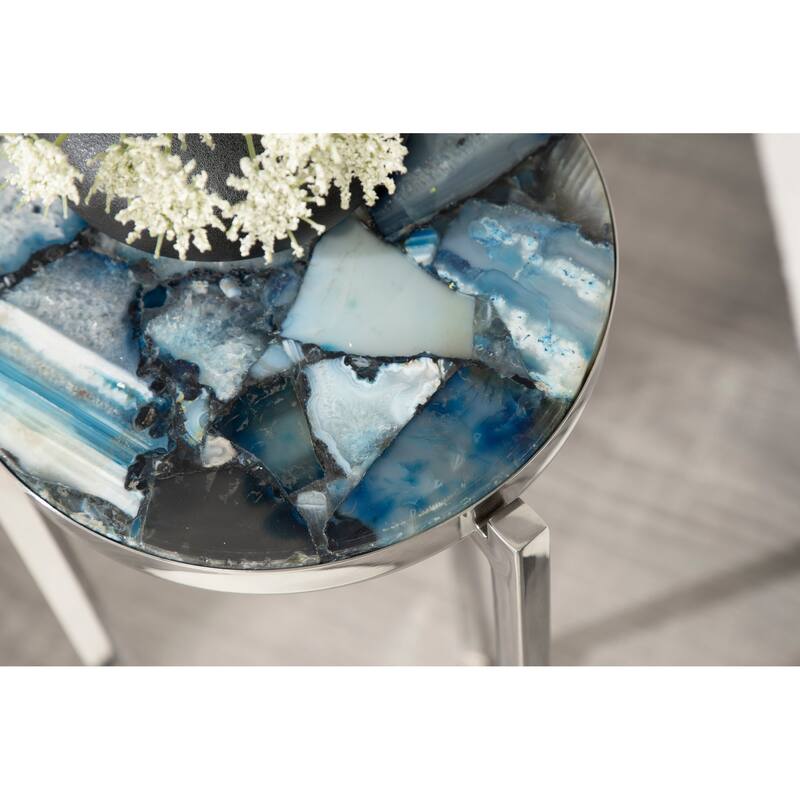 Kate and Laurel Aguilar Glam Drink Table