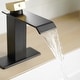 preview thumbnail 32 of 40, Vibrantbath Commercial Waterfall Spout Bathroom Sink Faucet
