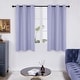 preview thumbnail 71 of 135, Deconovo Grommet Room Darkening Curtains, Set of 4 Panels