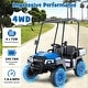 preview thumbnail 34 of 40, Kids Ride On Golf Cart with Remote 24V Rechargeable Battery USB Music and Sun Awning - 53.5" × 28" × 45" (L x W x H)