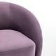 preview thumbnail 8 of 11, SEYNAR Modern Glam Velvet Upholstered 360 Degree Swivel Accent Armchair