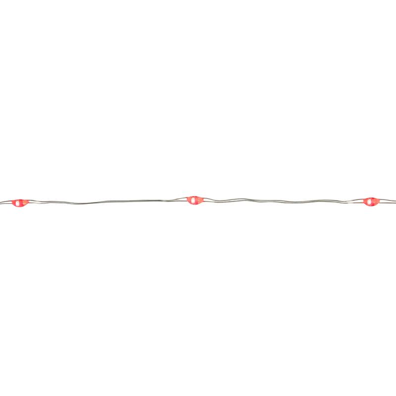 Micro Fairy Christmas Lights - LED Red - 16' Copper Wire - 100ct
