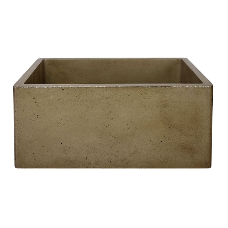 NativeStone Farmhouse 24" Kitchen Sink - 24" x 18" x 10.25"