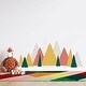 preview thumbnail 3 of 5, Walplus Colorful Yellow Mountains Landscape Children Kids Wall Sticker