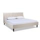 preview thumbnail 42 of 160, Aspen Vertical Tufted Upholstered Platform Bed