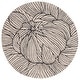 preview thumbnail 13 of 33, SAFAVIEH Handmade Metro Massom Abstract Floral Wool Rug 6' Round - Black/Ivory - Round