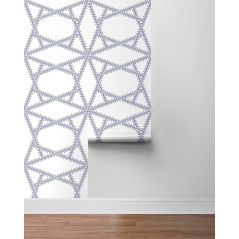 NextWall Crossroads Geo Peel and Stick Wallpaper