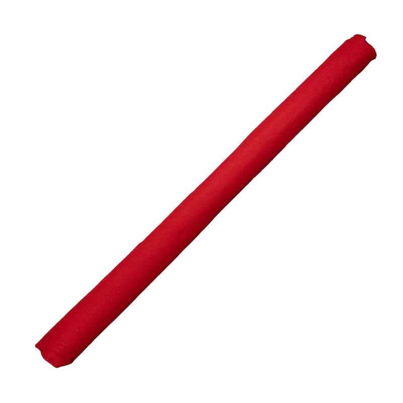 35.5" x 94.5" Red Rectangular Table Drape