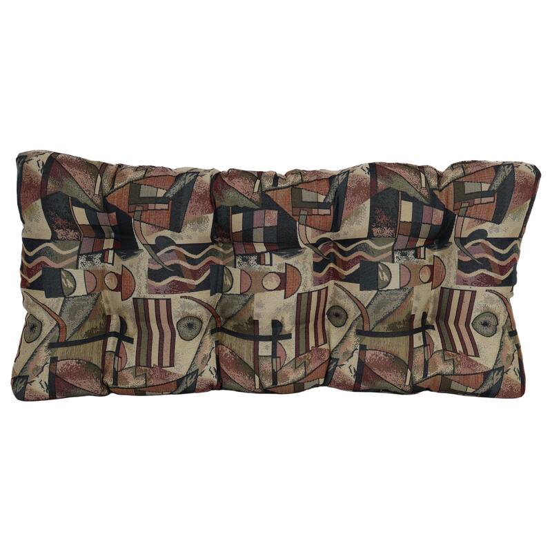 Tufted Tapestry Bench Cushion (Multiple Widths)