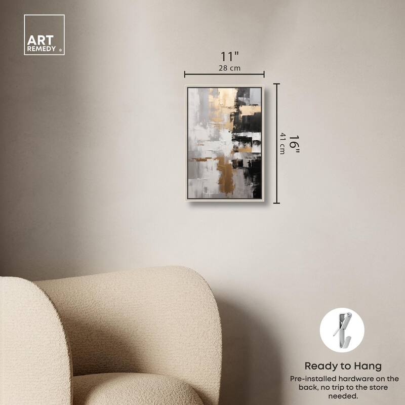 Nocturnal Alloy Canvas by Art Remedy