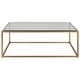 preview thumbnail 1 of 4, Uttermost Bravura Gold Coffee Table - 48"W x 17"H x 30"D