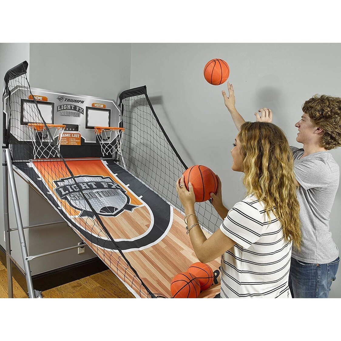 Shop Triumph Light Fx Double Shootout Arcade Basketball Game 45