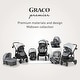 preview thumbnail 2 of 2, Graco Premier Modes Nest2Grow Stroller Second Seat, Midtown