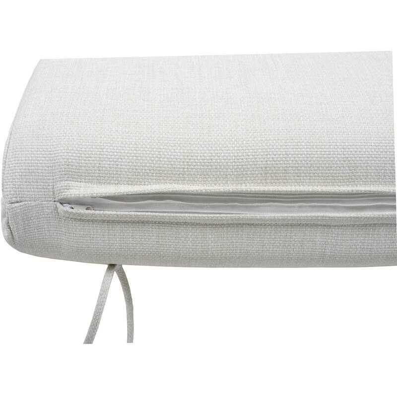 SAFAVIEH Couture Montclair Teakwood Chaise Lounge. - 74"W x 24"D x 37"H