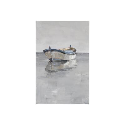Boat on the Horizon II (25 x 40) Canvas Art Print