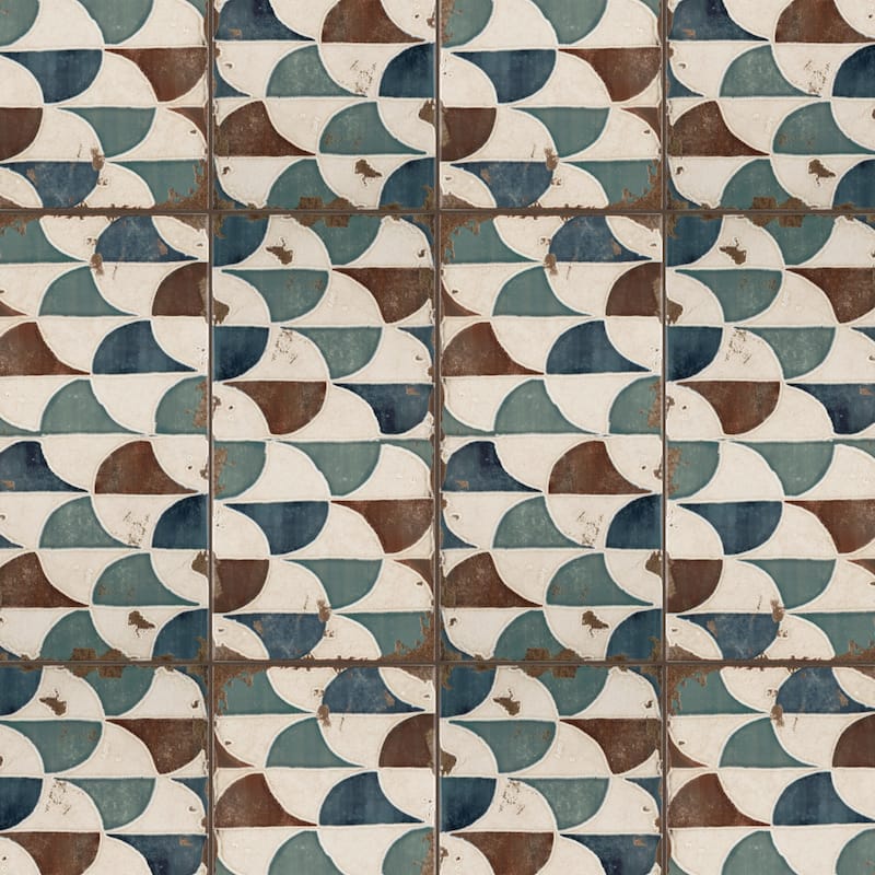 Merola Tile Essenza Gondola 5-7/8" x 11-7/8" Ceramic Wall Tile