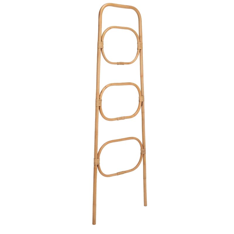 SAFAVIEH Petroula 3 Tier Towel Hanger - 26"W x 1.2"D x 67"H - 26Wx1Dx67H