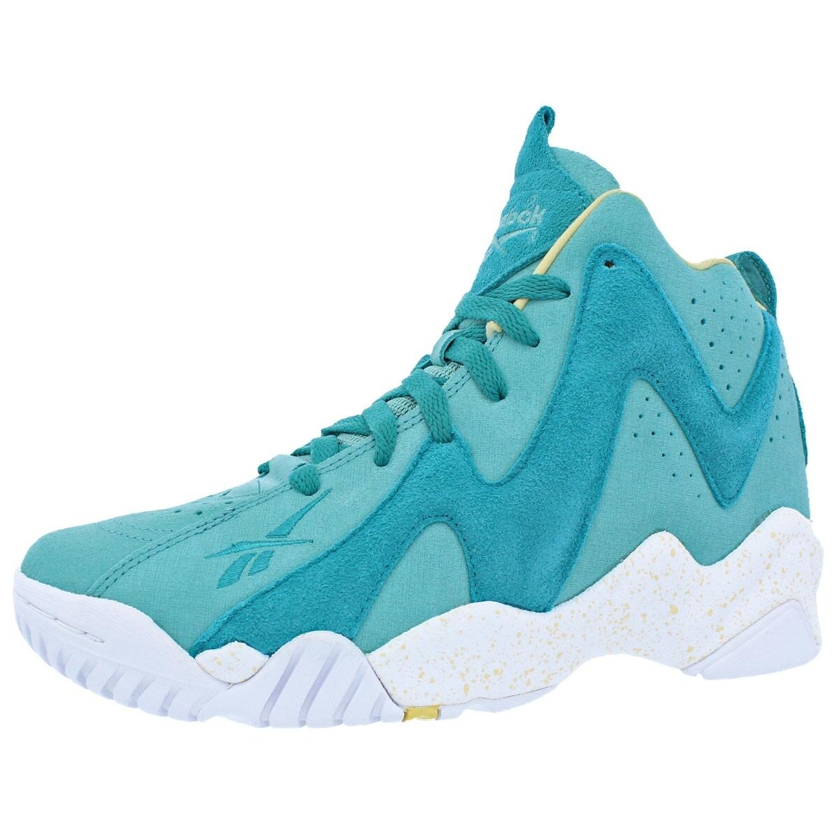 Shop Reebok Girls Kamikaxze Ii Mid Basketball Shoes Big Kid Non