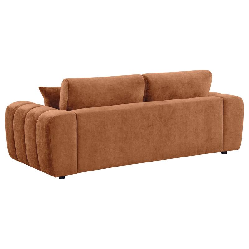 Burnett Chenille Upholstered Sofa Set
