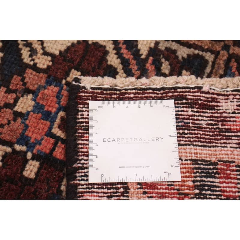 ECARPETGALLERY Hand-knotted Kayseri Vintage Brown Wool Rug - 4'9 x 9'4