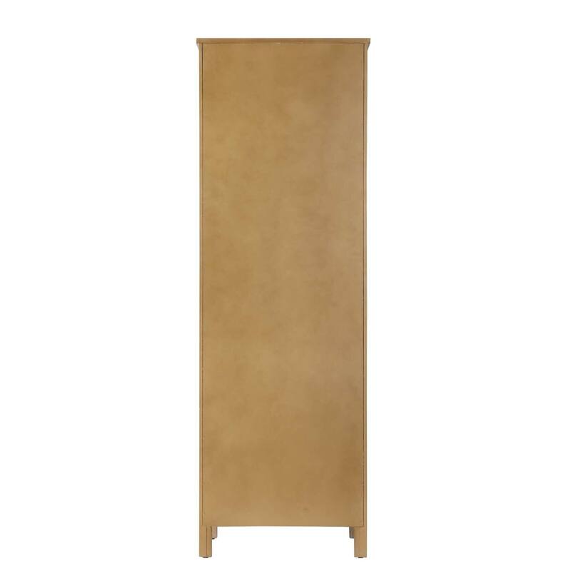 Winslow 16-28 Inch Open Shelving Bath Storage Cabinet