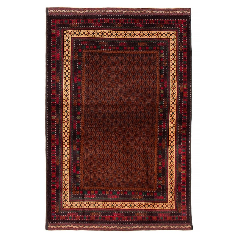 Teimani Navy Rug 4'0" x 6'3" - 4'0 x 6'3 - Dark Navy - 4'0 x 6'3