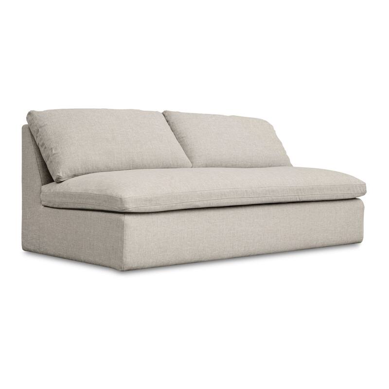 NADAAL STUDIOS Odessa, Outdoor Sofa With Weather-Resistant Performance Fabric - 74"W x40"D x35.8"H