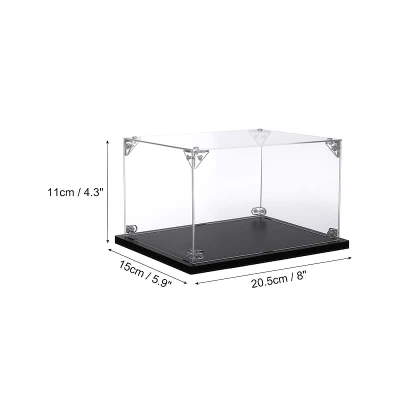 Acrylic Display Case, for Displaying Collectibles, Dolls, Model Car - 8x6x4"