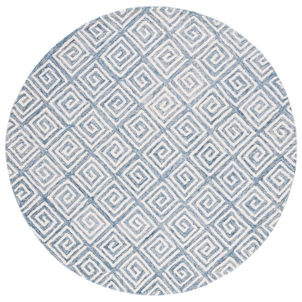 SAFAVIEH Handmade Metro Wencke Geometric Wool Rug