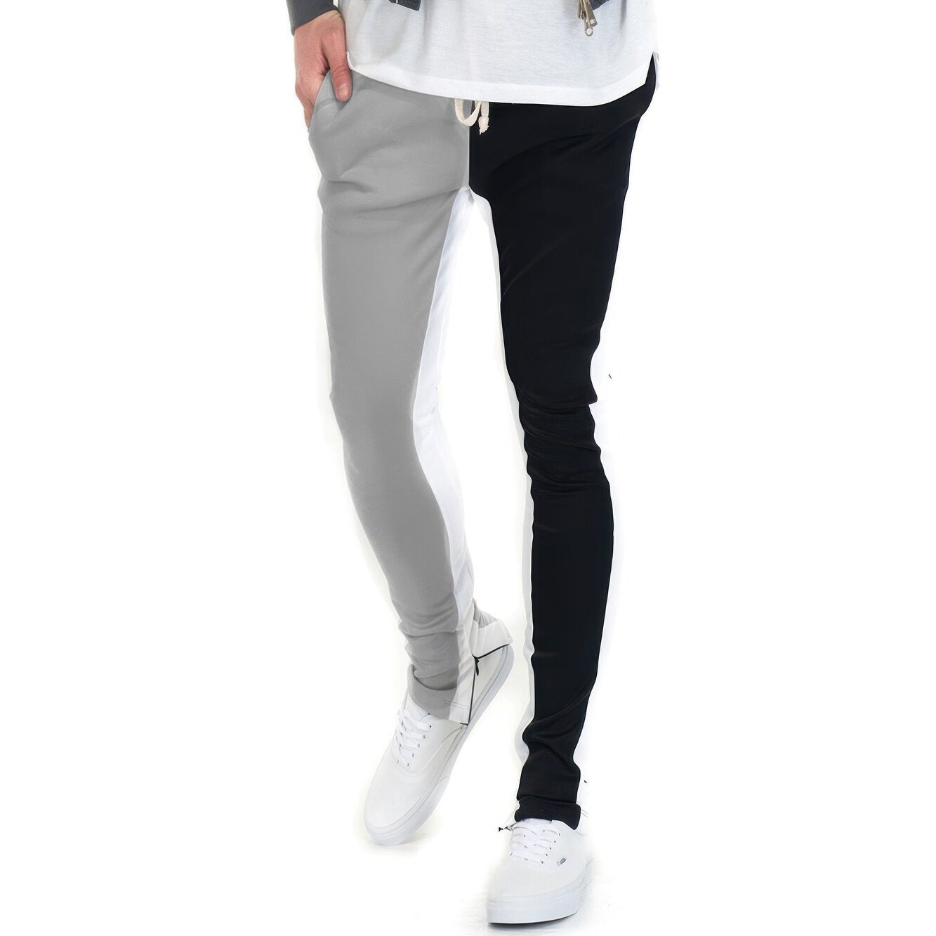 【NONCODE】Turble Two-Tone Strap Pants Strap Pants C032 – YN (US)