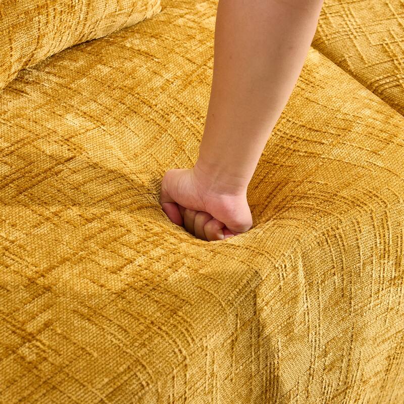 Curved Compressed Sofa