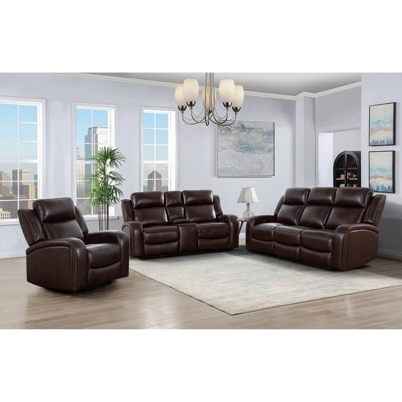 Logan Top Grain Italian Leather Recliner Chair