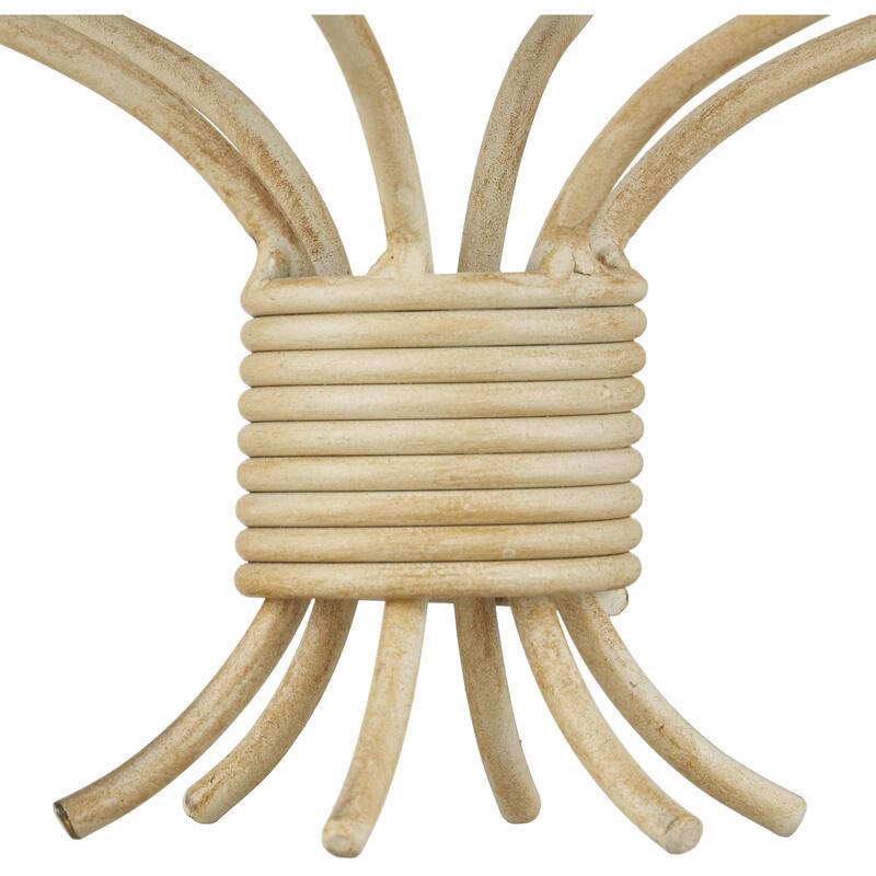 Currey & Company Maidenhair Cream Chandelier - 42.5"h x 18.75"dia