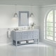 preview thumbnail 17 of 56, James Martin Vanities Breckenridge 60" Single Vanity, Serenity Blue