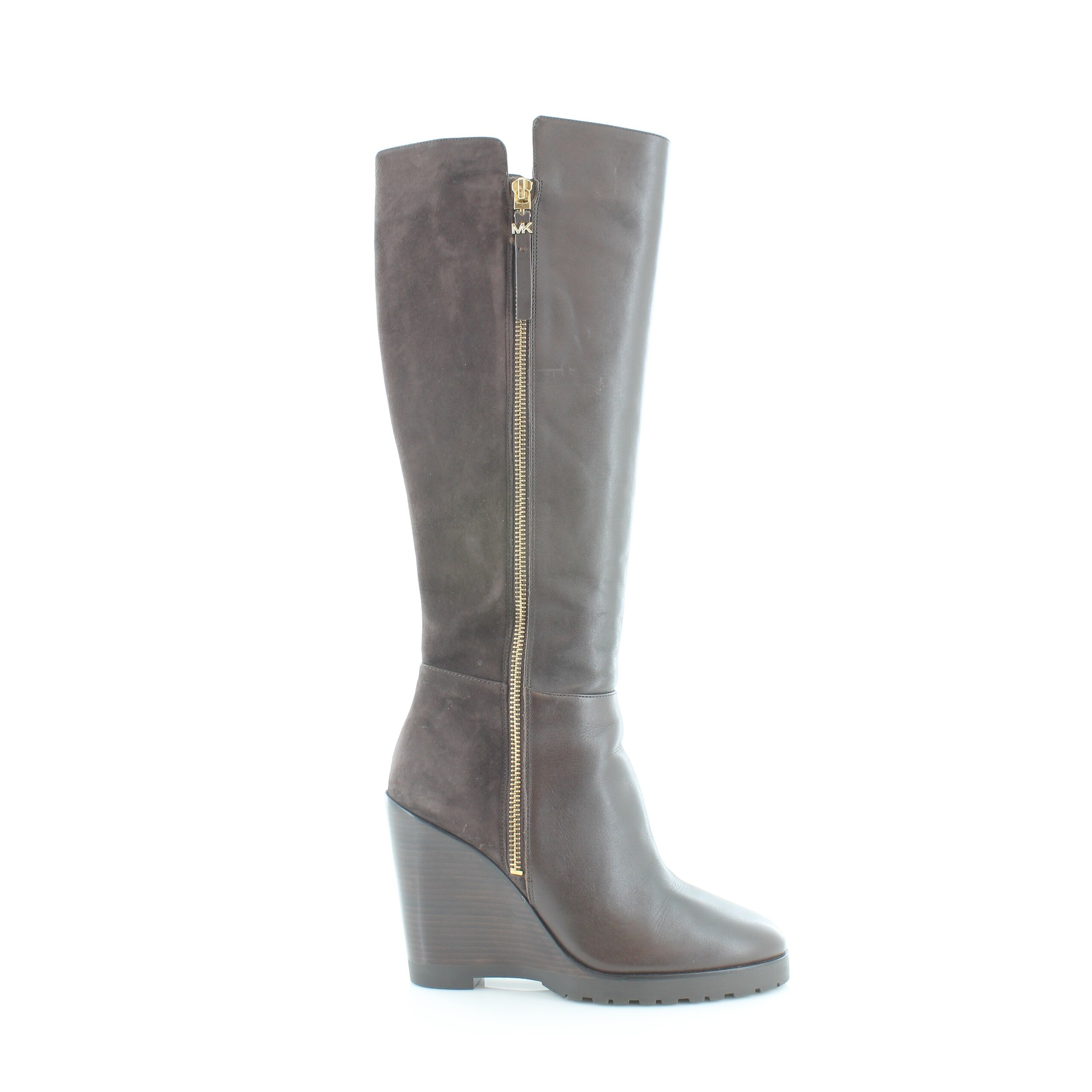 michael kors clara wedge boot