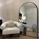 preview thumbnail 6 of 74, Modern Arched Full Length Aluminum Alloy Floor Mirror Standing Mirror