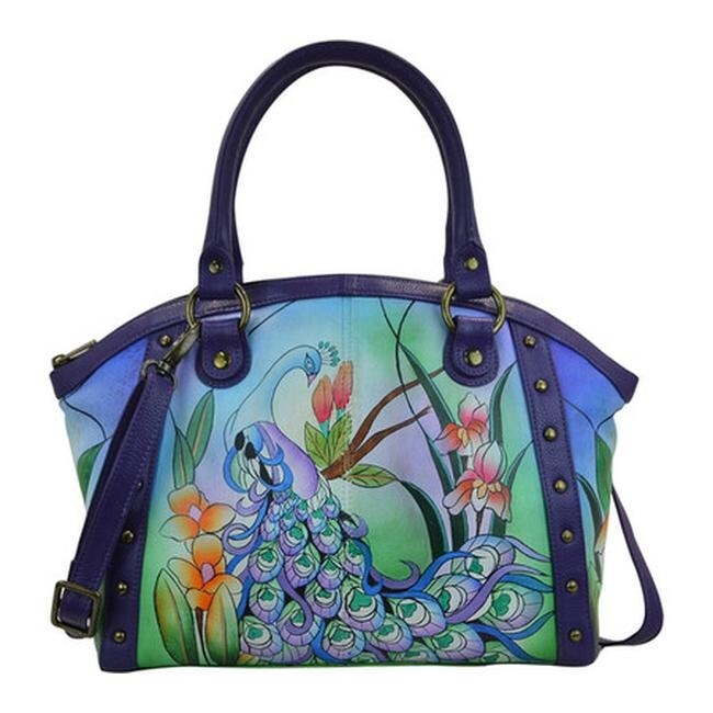 anuschka peacock purse