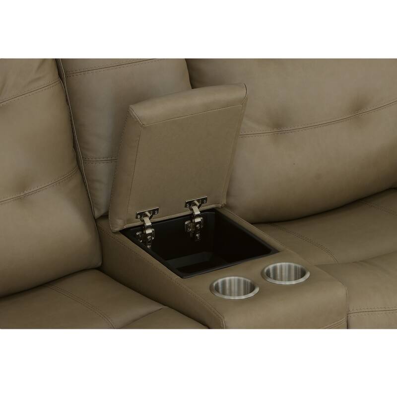 Iris Zero Gravity Power Reclining Loveseat with Console & Power Headrests by Flexsteel