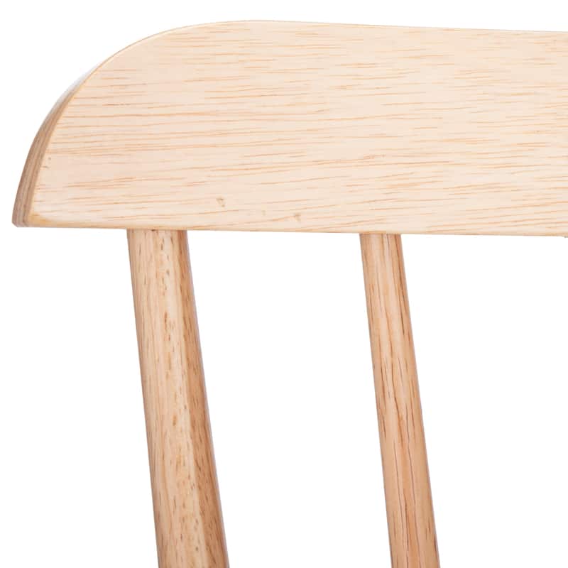 SAFAVIEH Arra 24-inch Spindle Farmhouse Counter Stool (Set of 2) - 19.9" x 20.1" x 43.1" - 20"W x 20"D x 38"H
