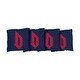 preview thumbnail 1 of 1, Duquesne Blue Cornhole Bags All-Weather Resin Filled