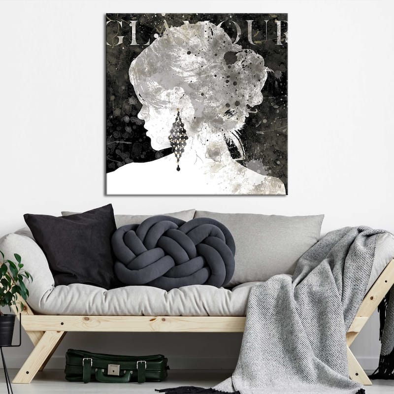 "Fashion Silhouette II" by Carol Robinson Print on Canvas