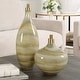 preview thumbnail 2 of 2, Uttermost Cascade Glass Bottles Set of 2
