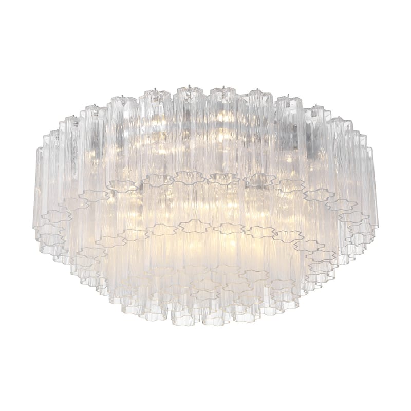 Crystorama Lighting Group ADD-331-CL Addis 16 Light 32" Wide Flush