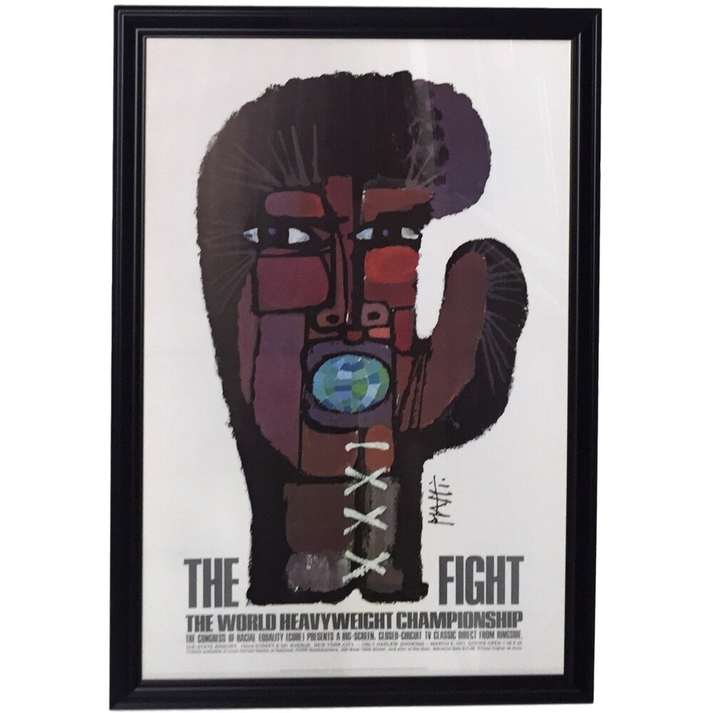 Muhammad Ali Joe Frazier Framed 34x49 Fight Of The Century Original Fight Poster Overstock 22381268 This is not a subreddit for displays of name brand products or good knockoffs.