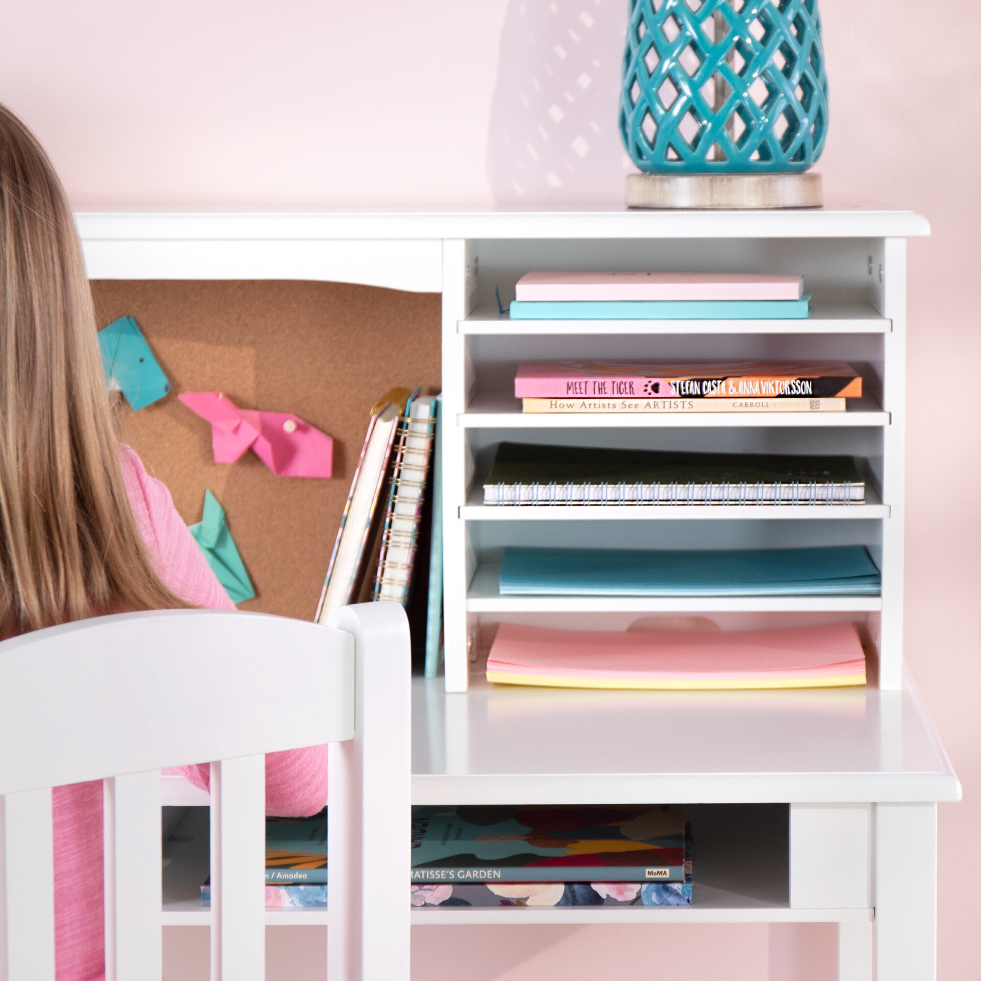 Guidecraft media desk & chair set store