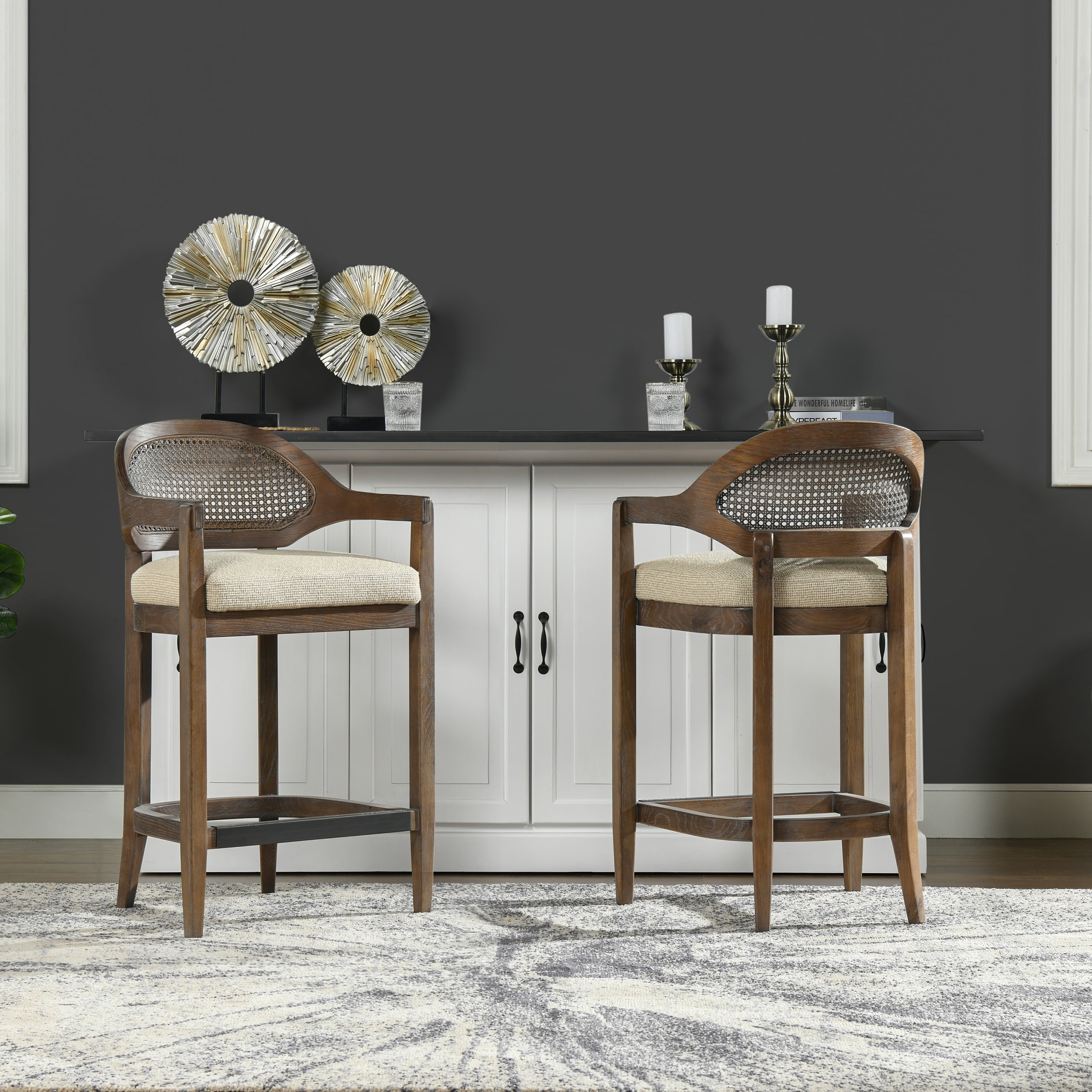 Low Back Farmhouse Counter and Bar Stools Bed Bath Beyond