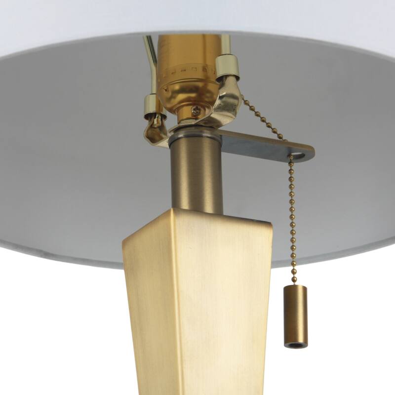 35" Taranto Gold Table Lamp, , 36"H, - 12" x 12" x 36"